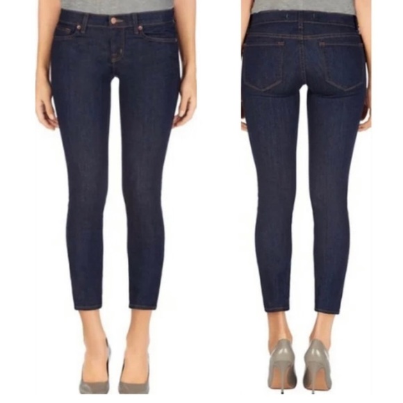 J Brand Pure Capri Jeans Dark Wash Style 80035C032 - Picture 1 of 13
